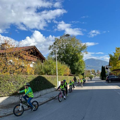 Radfahrübung