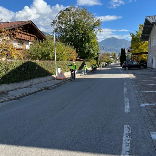 Radfahrübung