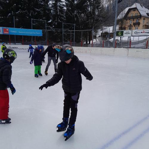 Eis laufen