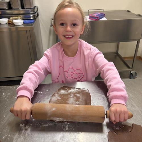 In der Weihnachtsbäckerei