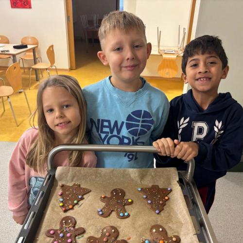 In der Weihnachtsbäckerei