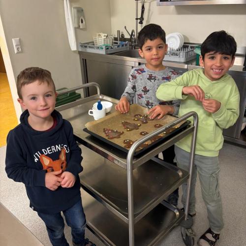 In der Weihnachtsbäckerei