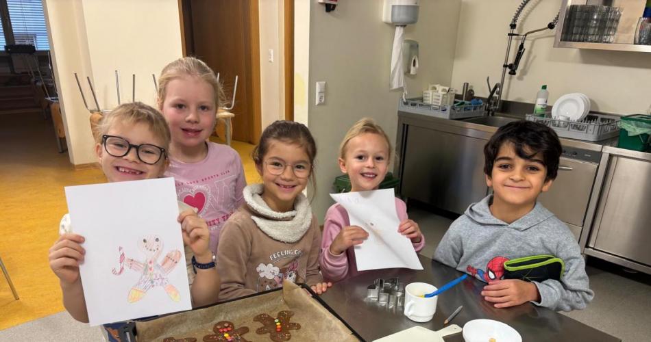 In der Weihnachtsbäckerei